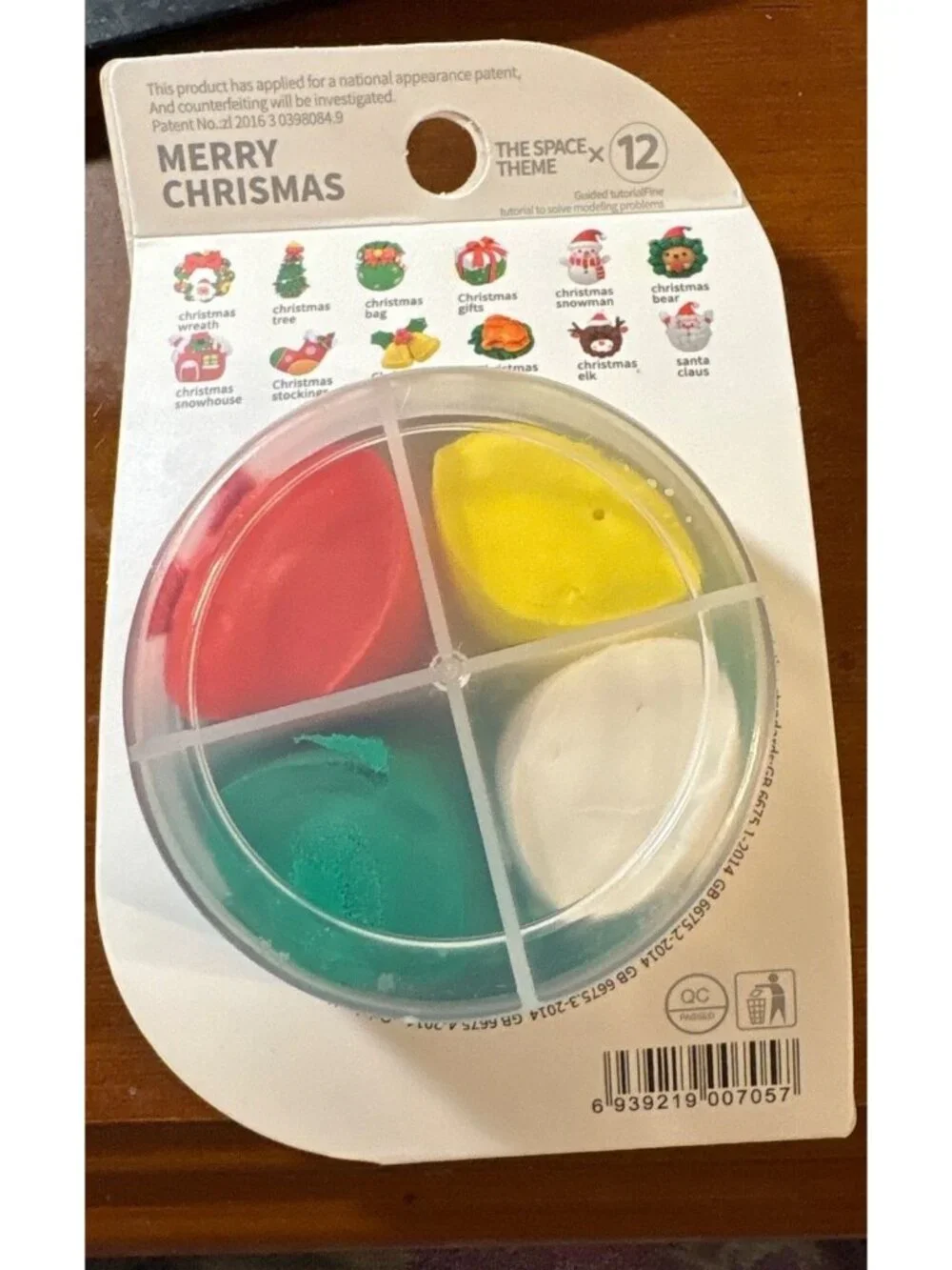 Merry Christmas Air Dry Clay 2 Set For Kids 5+ Years Christmas Snowhouse & Gifts